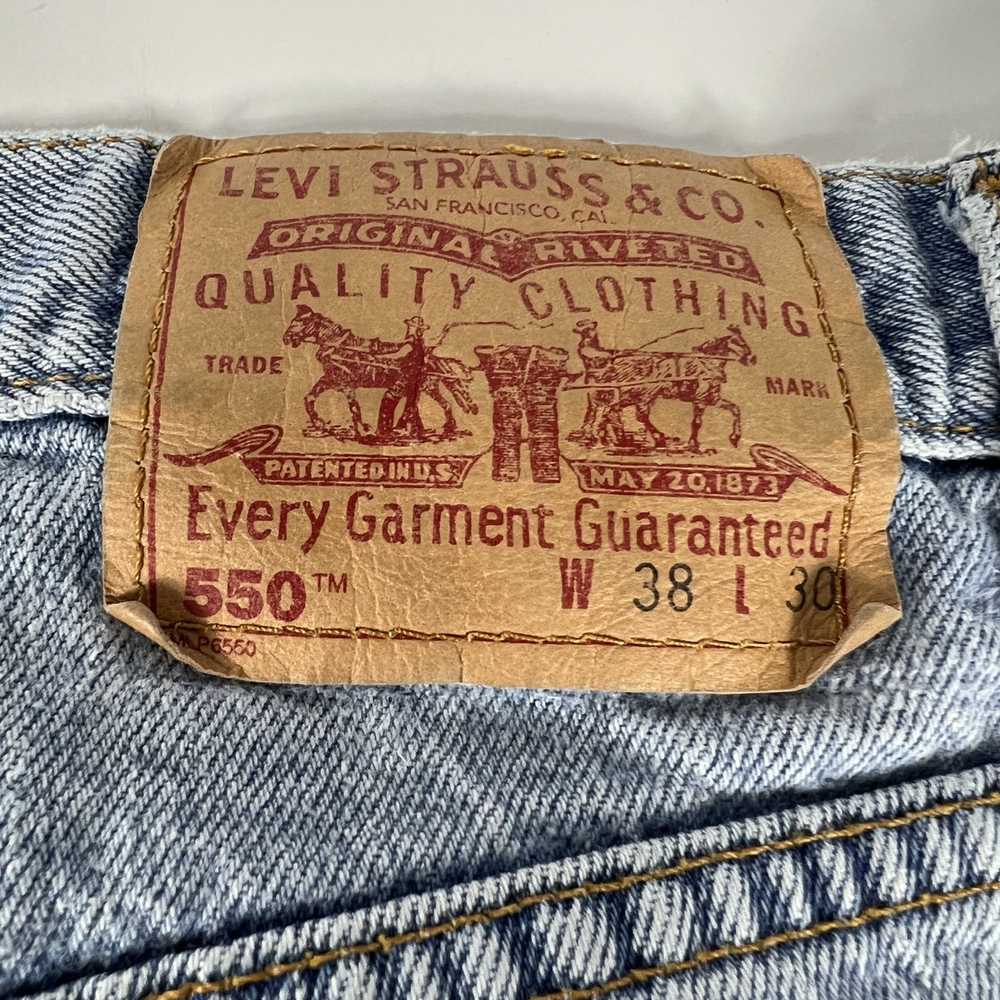 Levi's × Vintage VTG Levi's Jeans 550 Relaxed Str… - image 11