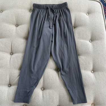 Gymshark Men's Medium Pants Chalk Jogger Black Sweats Activewear EUC Free  Ship
