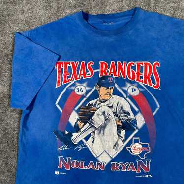 Vintage Texas Rangers Nolan Ryan Throwback Baseball Jersey