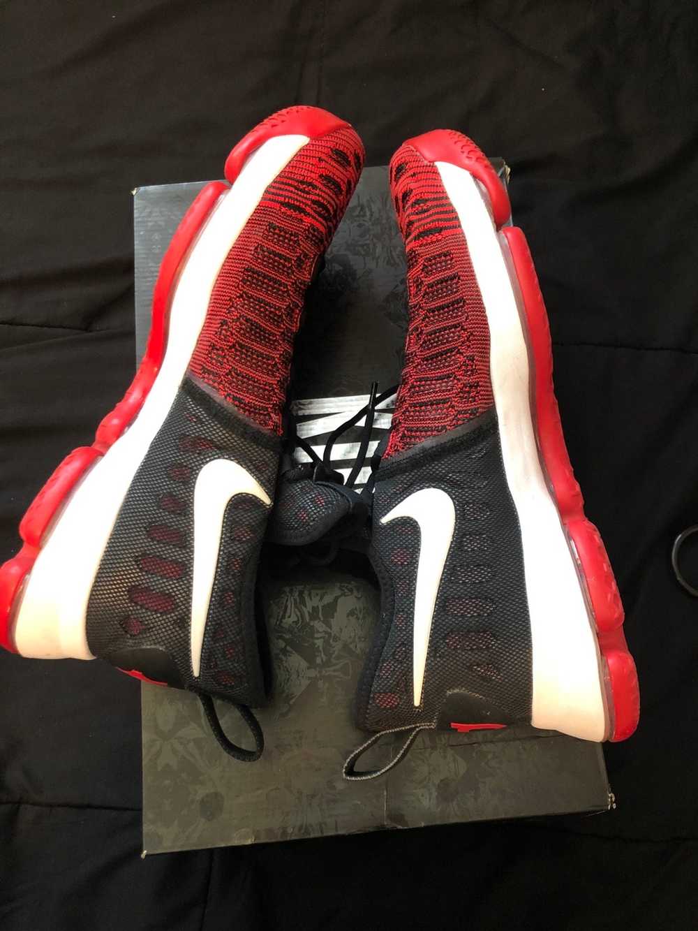 Kevin Durant × Nike KD 9 University Red - image 3