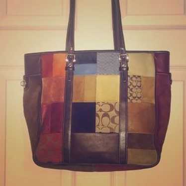 Coach Patchwork Tote - Gem