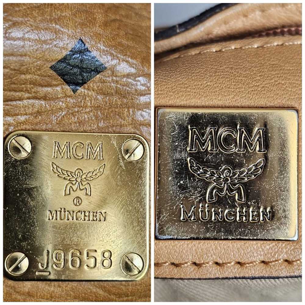 MCM Heritage Drawstring leather handbag - image 5