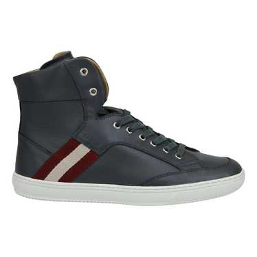 Bally Leather high trainers - image 1