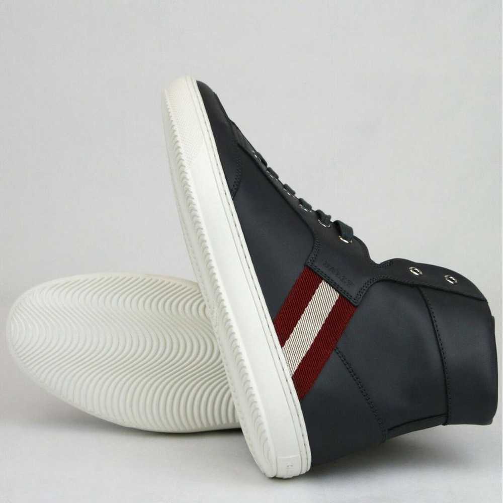 Bally Leather high trainers - image 3