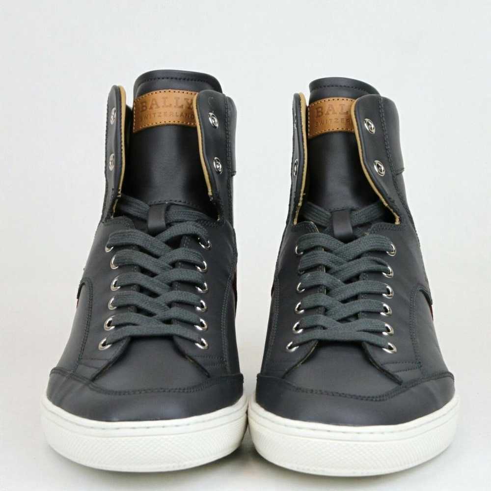 Bally Leather high trainers - image 4