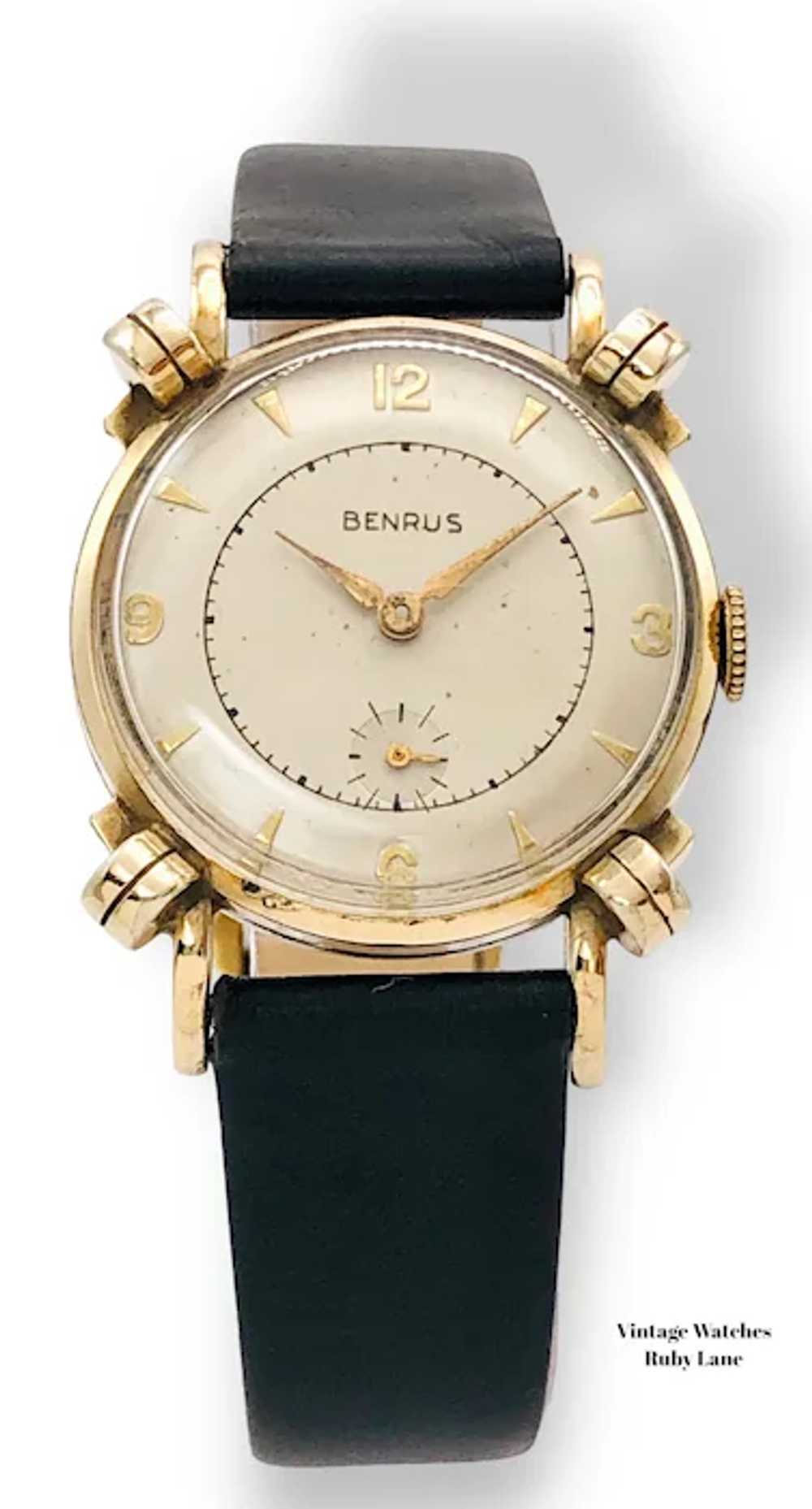 1947 Benrus Art Deco Knotted Watch - image 2