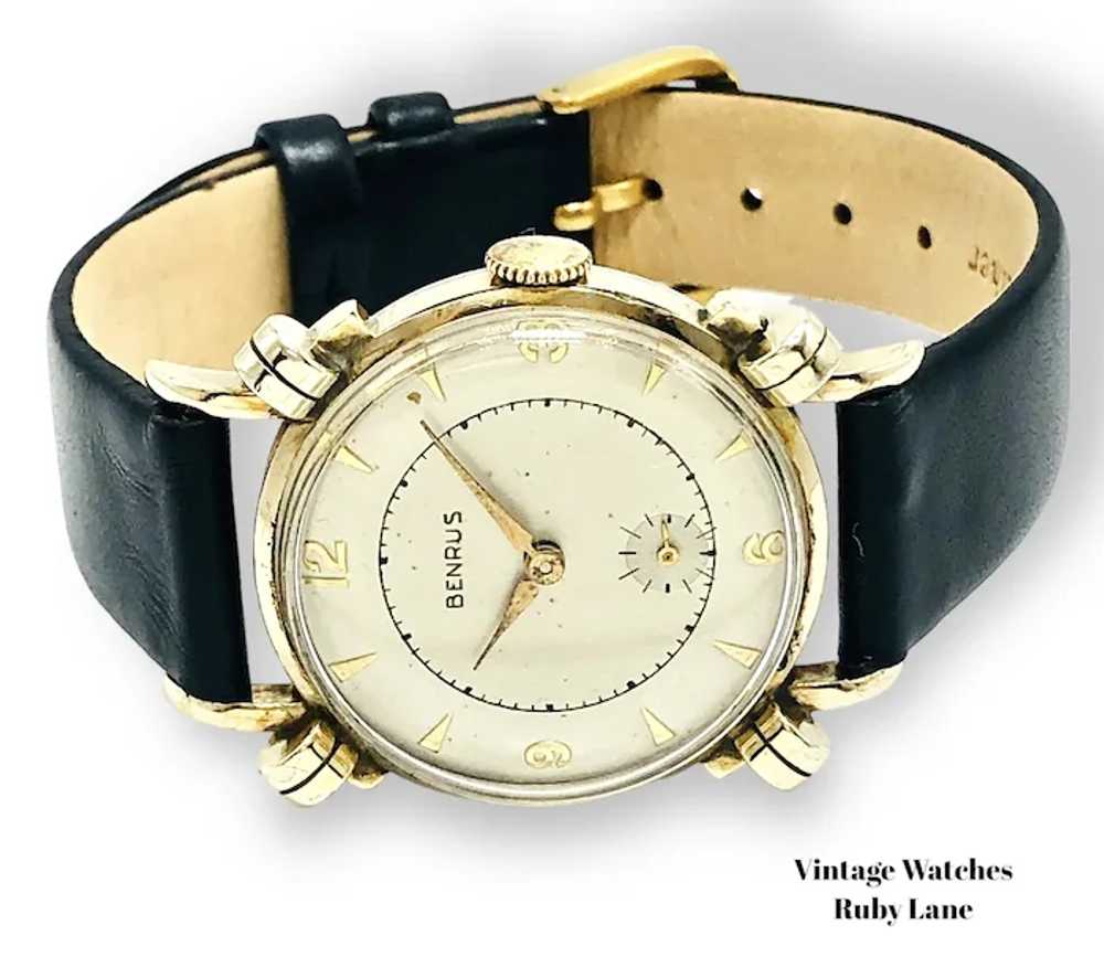 1947 Benrus Art Deco Knotted Watch - image 5