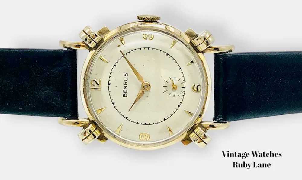 1947 Benrus Art Deco Knotted Watch - image 7