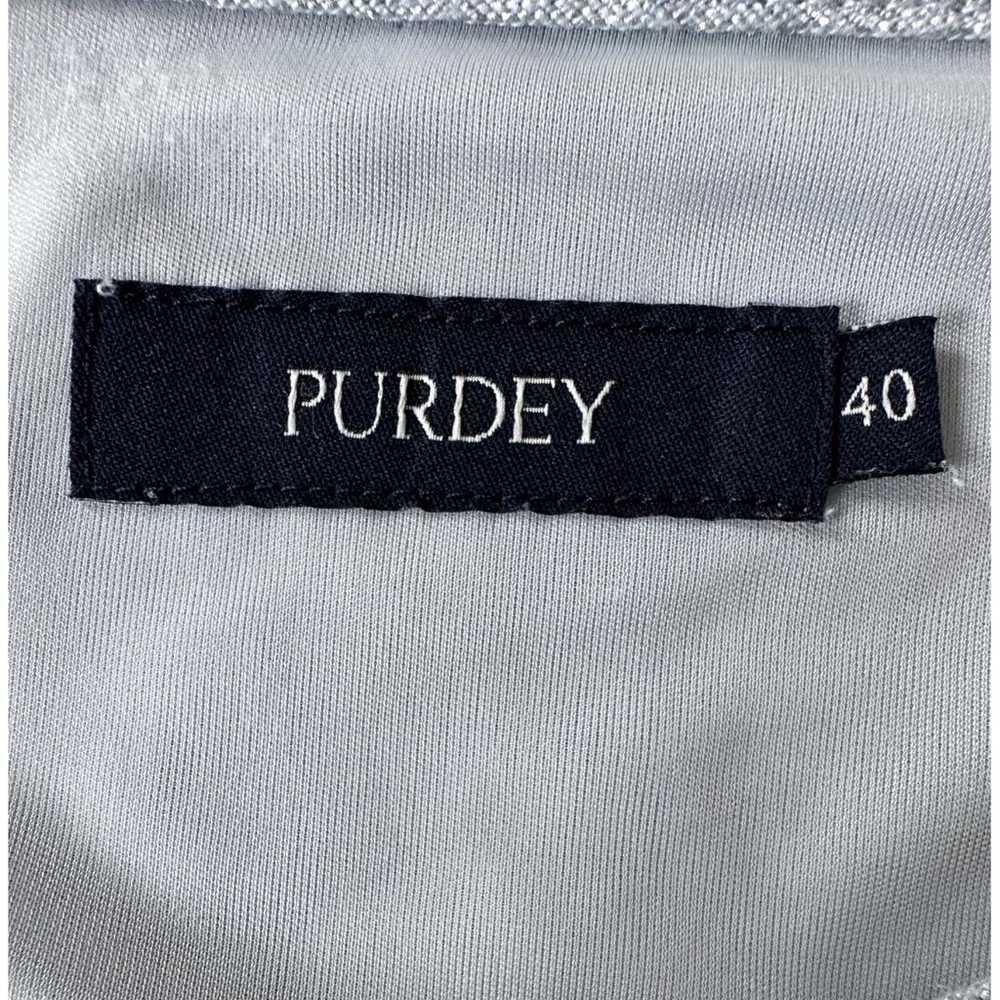 Purdey Linen mid-length dress - image 4