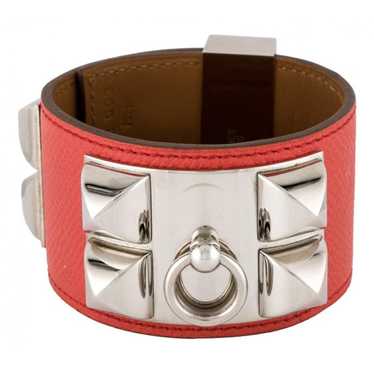 Hermès Collier de chien leather bracelet - image 1