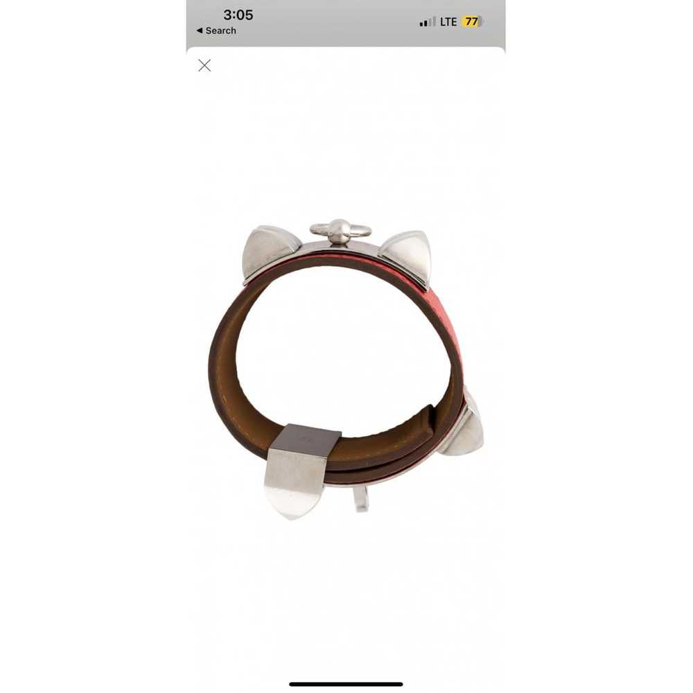 Hermès Collier de chien leather bracelet - image 2