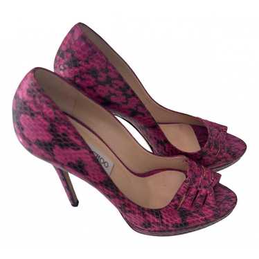 Jimmy Choo Python heels - image 1