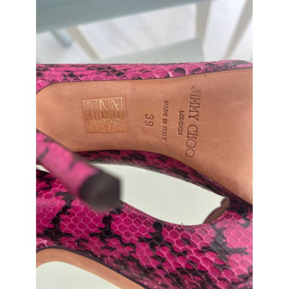 Jimmy Choo Python heels - image 6