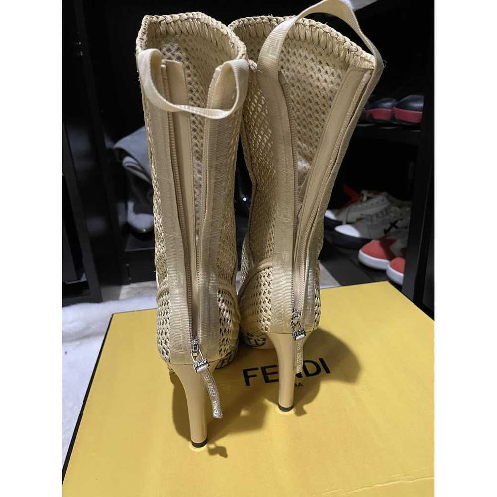 Fendi Tweed ankle boots - image 6
