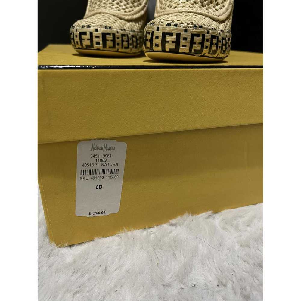 Fendi Tweed ankle boots - image 7