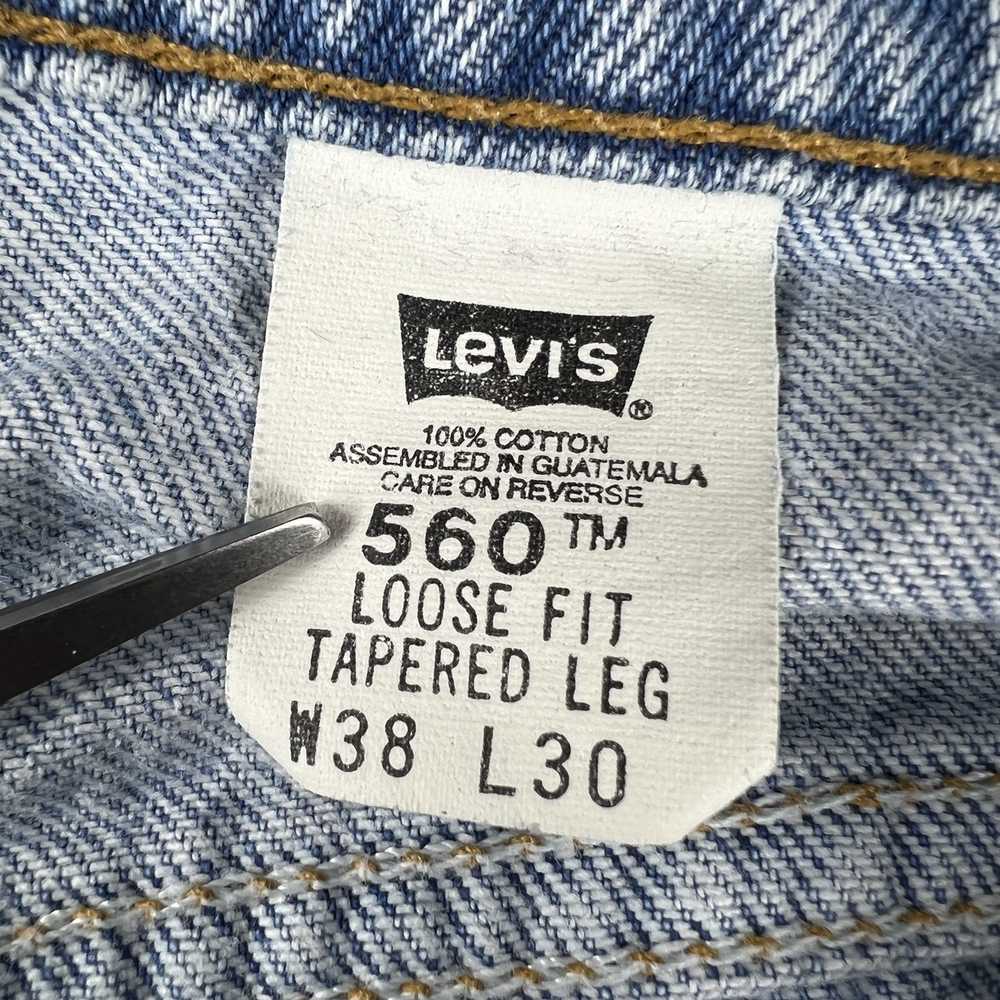 Levi's × Vintage VTG 90s Levi's 560 Loose Tapered… - image 8