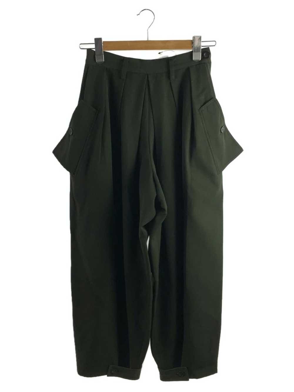 Yohji Yamamoto Cropped Pants Khaki Hem Adjuster S… - image 1