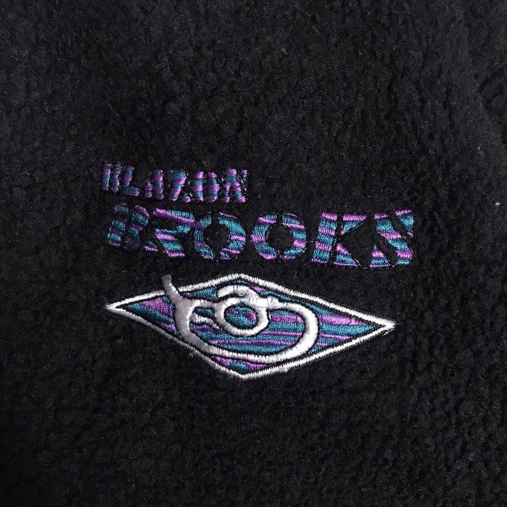 Vintage Vintage 90s Blazon Brooks Surfing Half Zi… - image 3