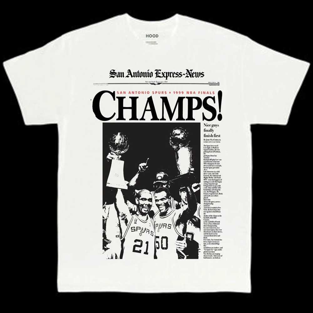 NBA × Streetwear × Vintage 1999 NBA Finals Spurs - image 4