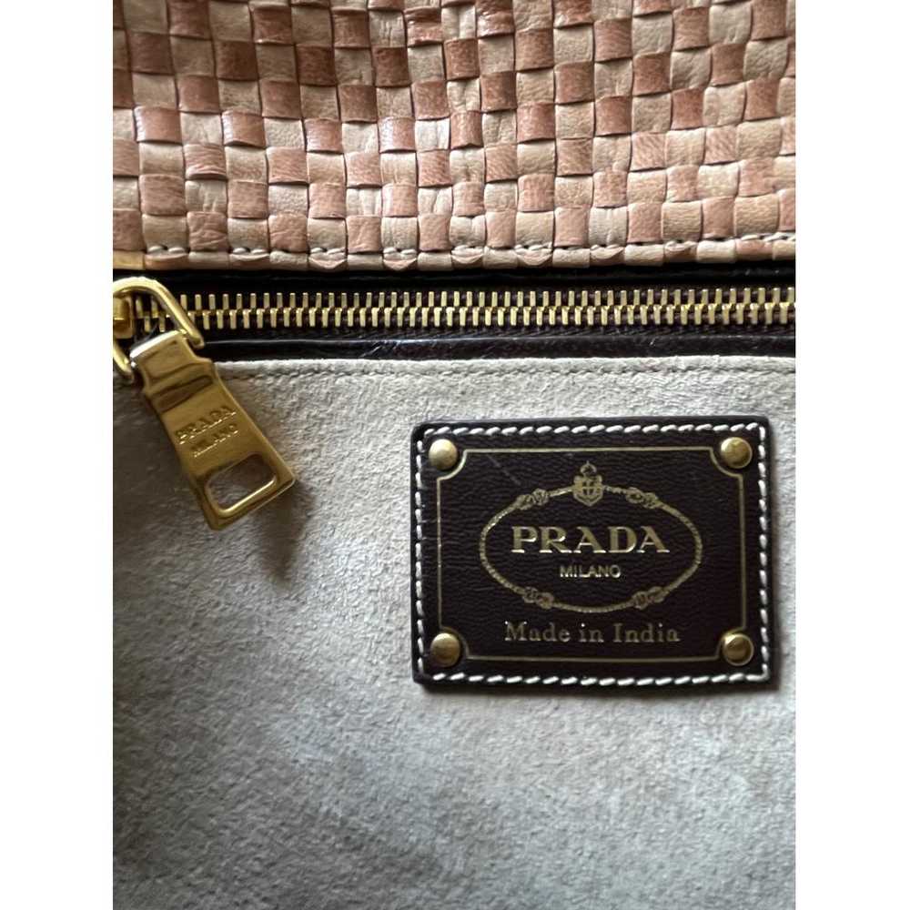 Prada Madras leather handbag - image 9