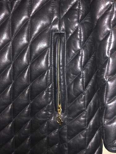 Other × Vintage Baby Phat quilted leather down coa