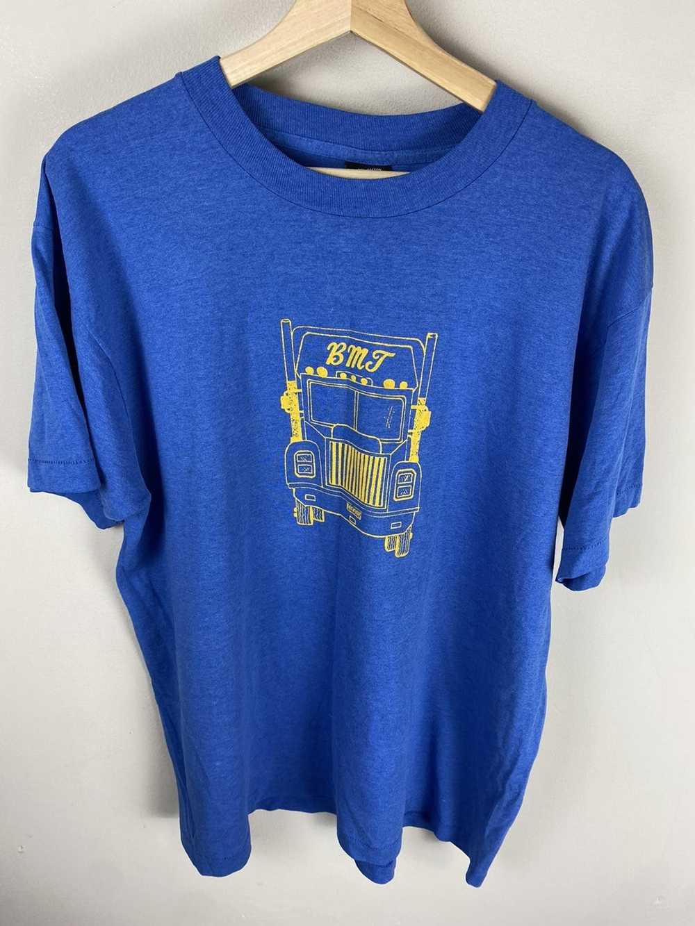 Vintage Vintage BMJ Trucking Big Rig Tee - image 1