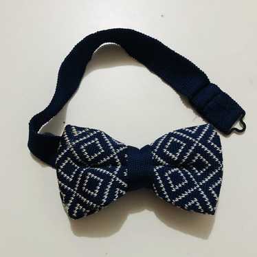 Zara Zara navy knit bow tie