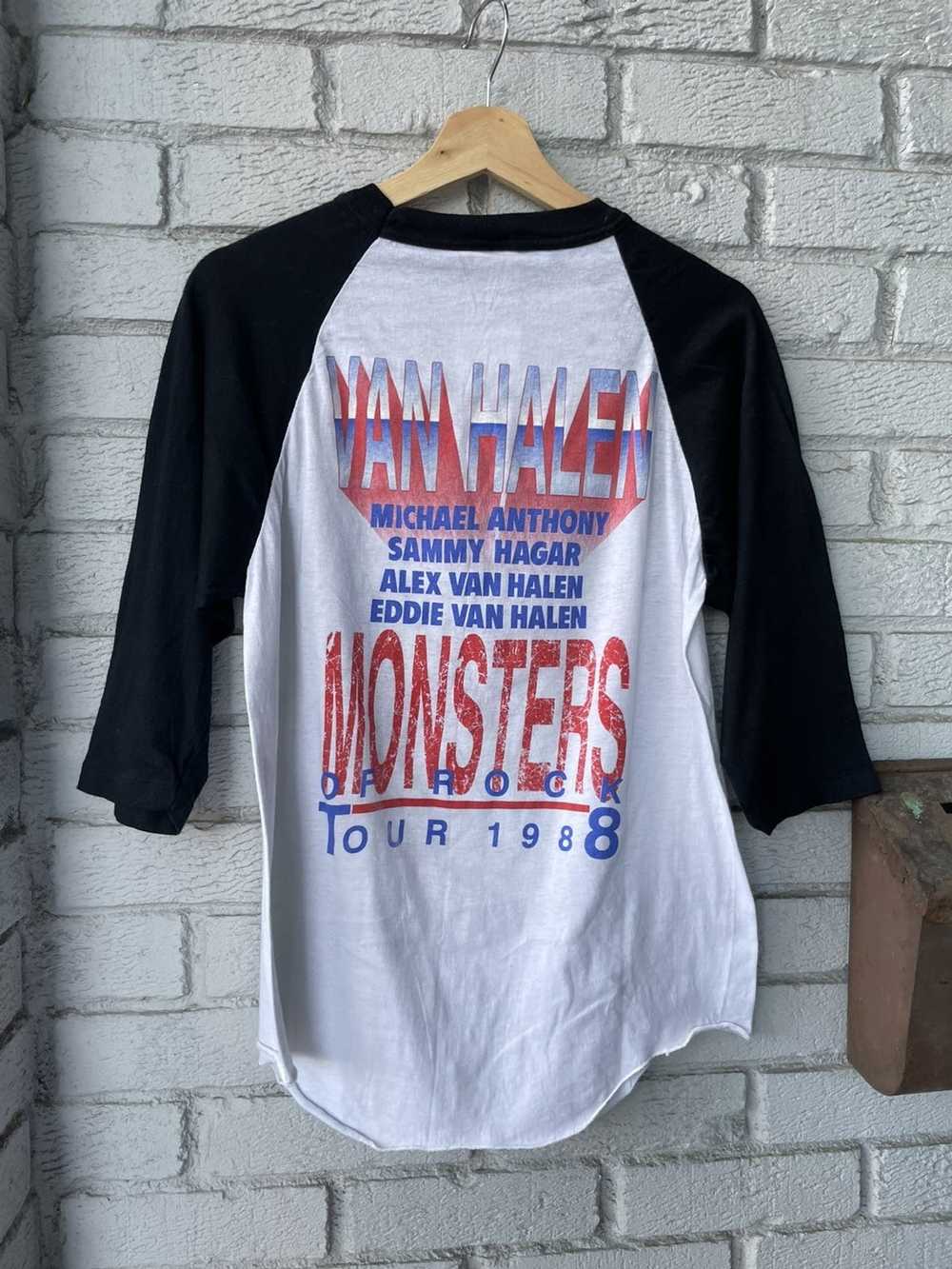 Band Tees × Very Rare × Vintage 1988 Van Halen Mo… - image 2