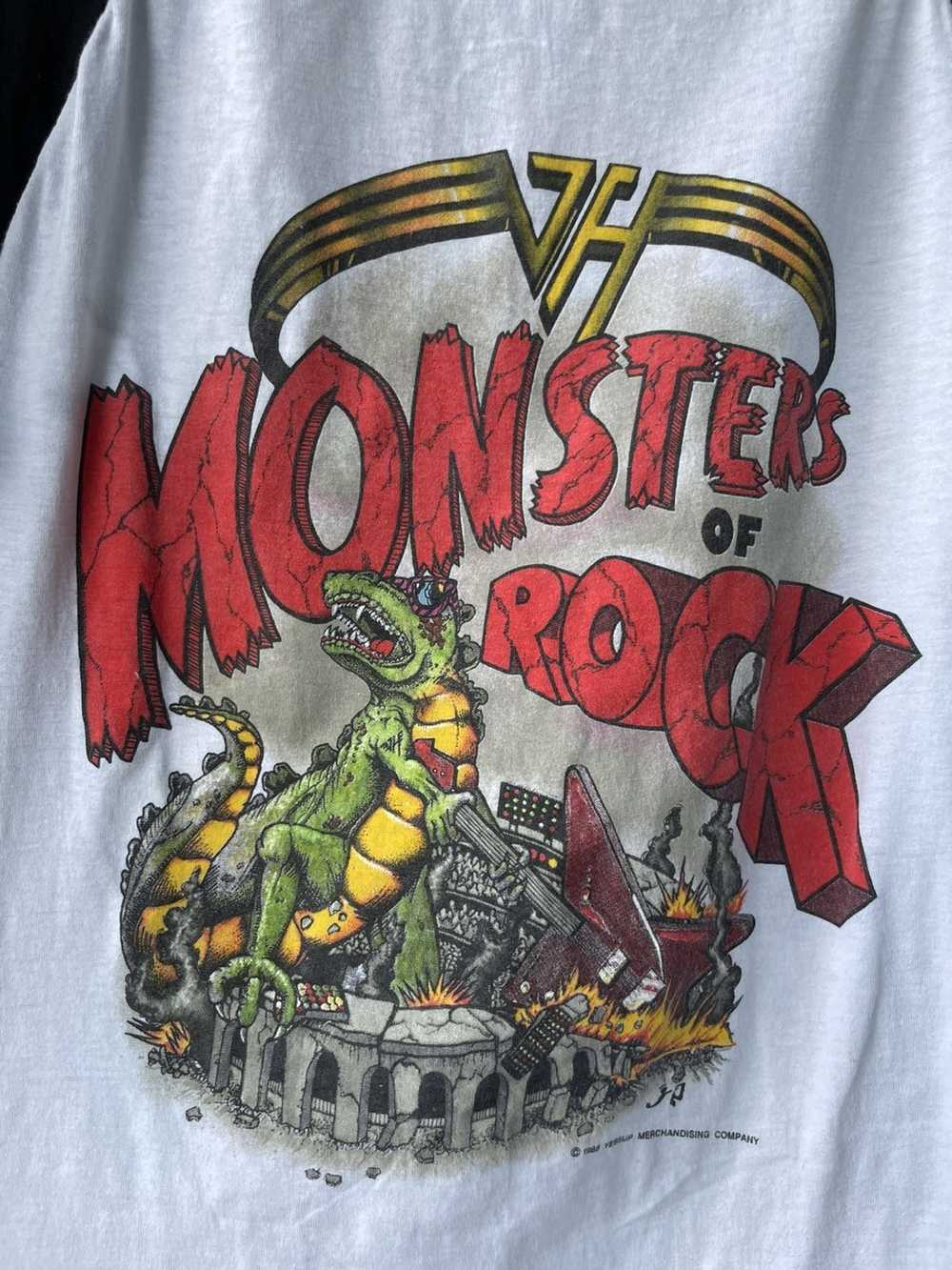 Band Tees × Very Rare × Vintage 1988 Van Halen Mo… - image 3