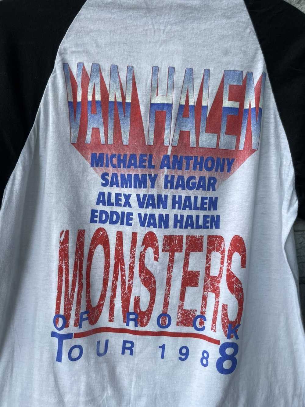 Band Tees × Very Rare × Vintage 1988 Van Halen Mo… - image 4