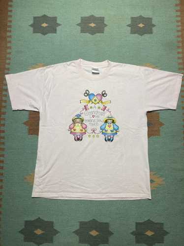 Gildan × Tee Shirt × Vintage Vintage 90s grandma t