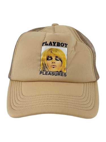 Playboy × Pleasures SS22 Beige Snapback Trucker Ha