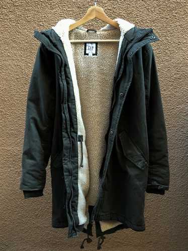 Gap Vintage Gap Military Green Fleece Lining Parka