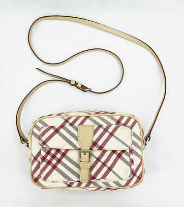 Burberry BURBERRY blue label nova check sling bag - image 1