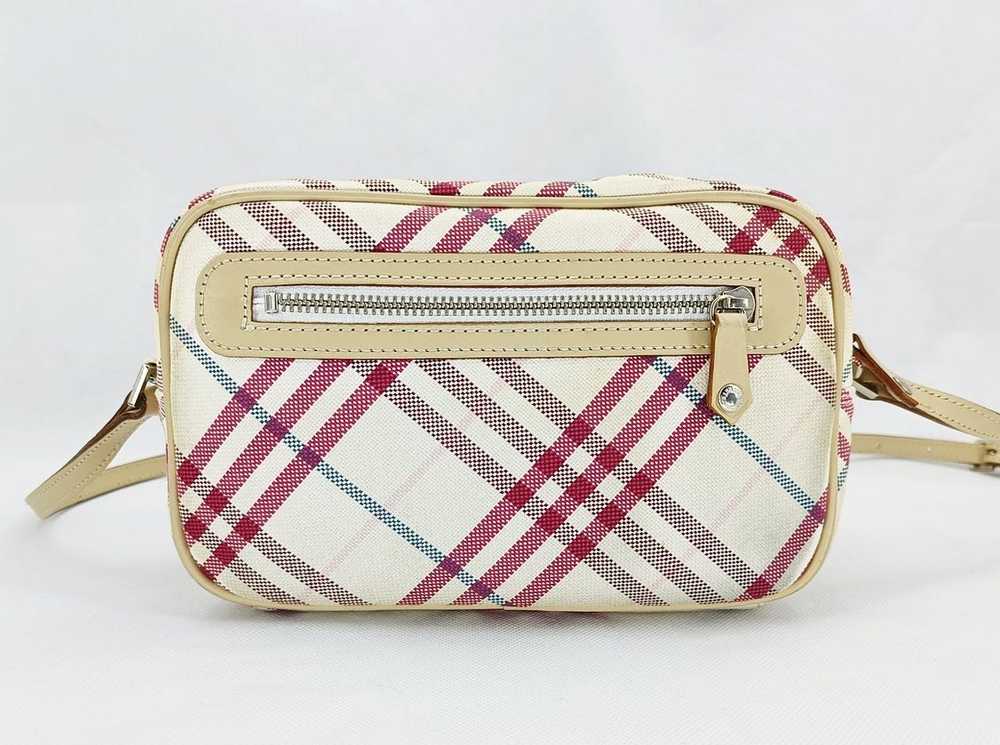 Burberry BURBERRY blue label nova check sling bag - image 4