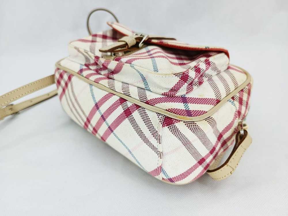 Burberry BURBERRY blue label nova check sling bag - image 7