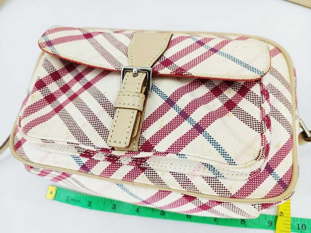 Burberry BURBERRY blue label nova check sling bag - image 9