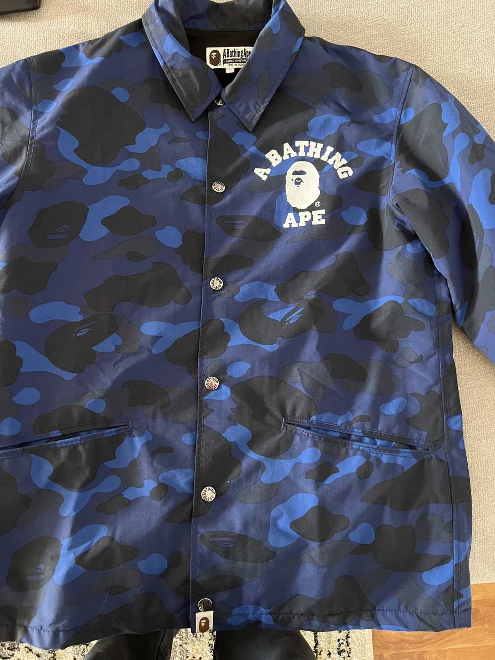 Bape Bape Color Camo Coach Jacket - image 1