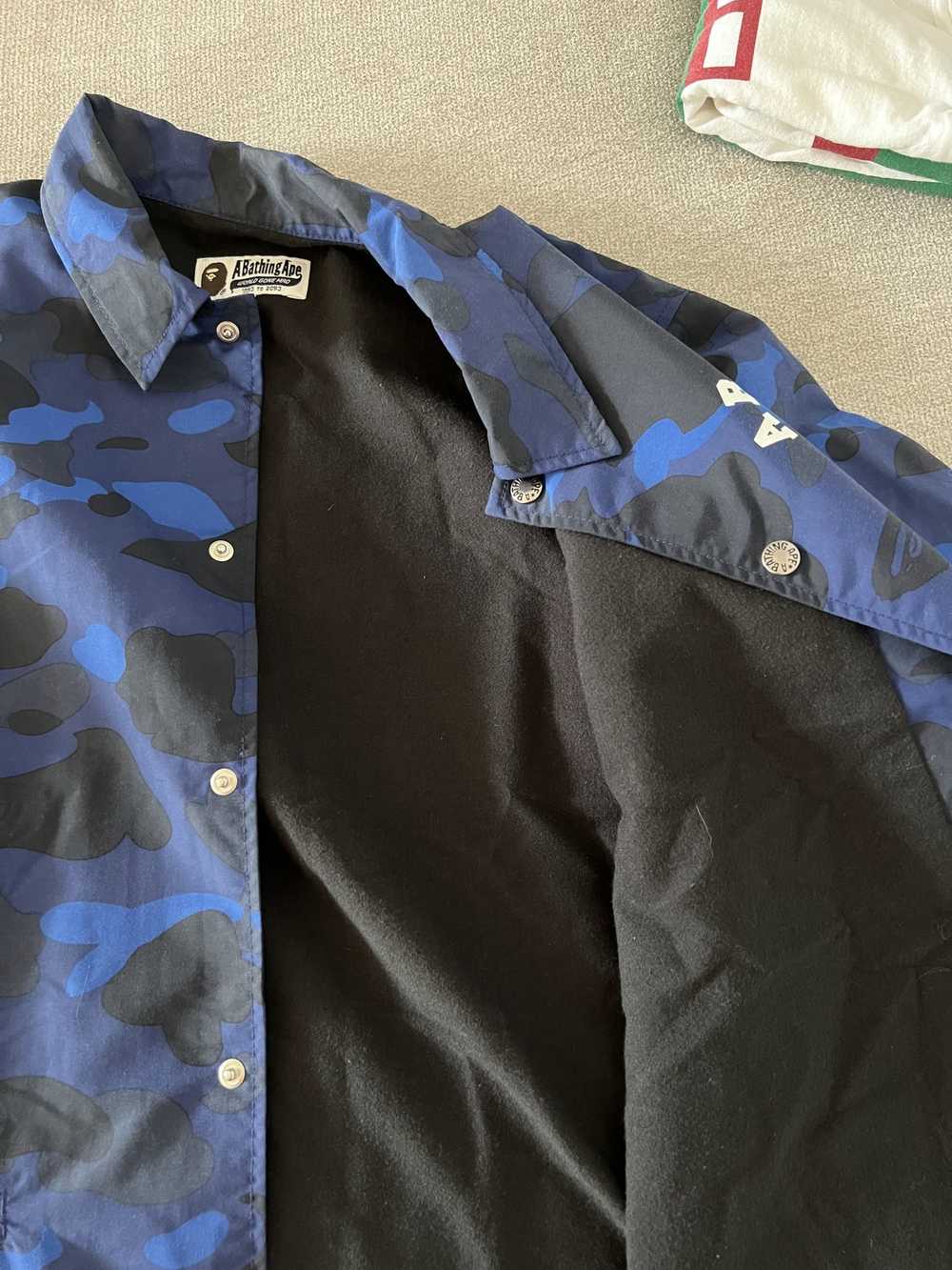 Bape Bape Color Camo Coach Jacket - image 4