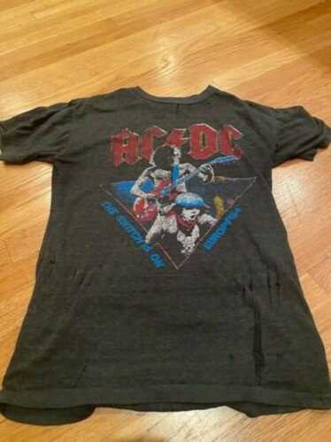 Ac/Dc AC/DC VINTAGE FLICK OF THE SWITCH SHIRT