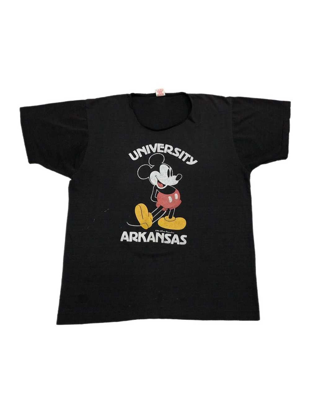 Disney × Vintage 80s University of Arkansas Micke… - image 1