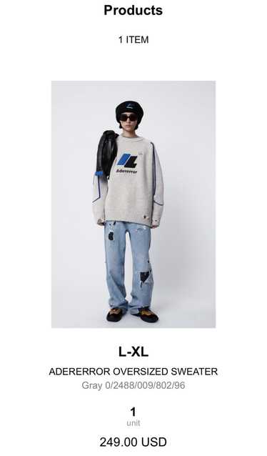 Ader Error × Zara Ader Error x Zara Oversized Wool