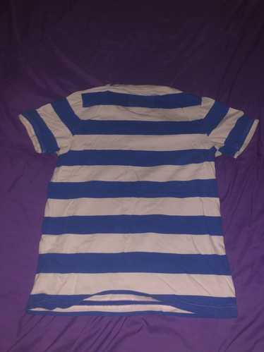 Abercrombie & Fitch Pink & Blue Block Striped Aber