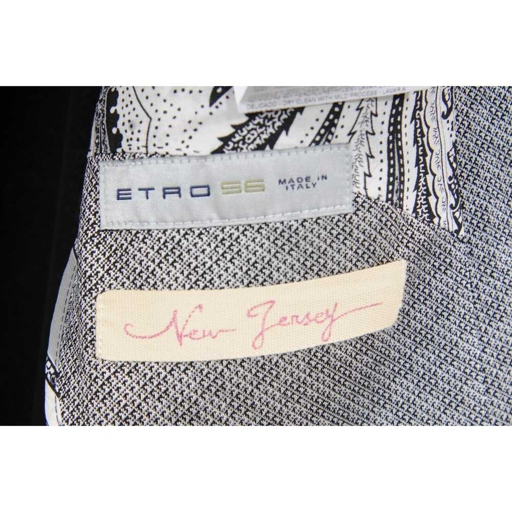 Etro Superleggera NJ Blazer Black White Gray - image 10