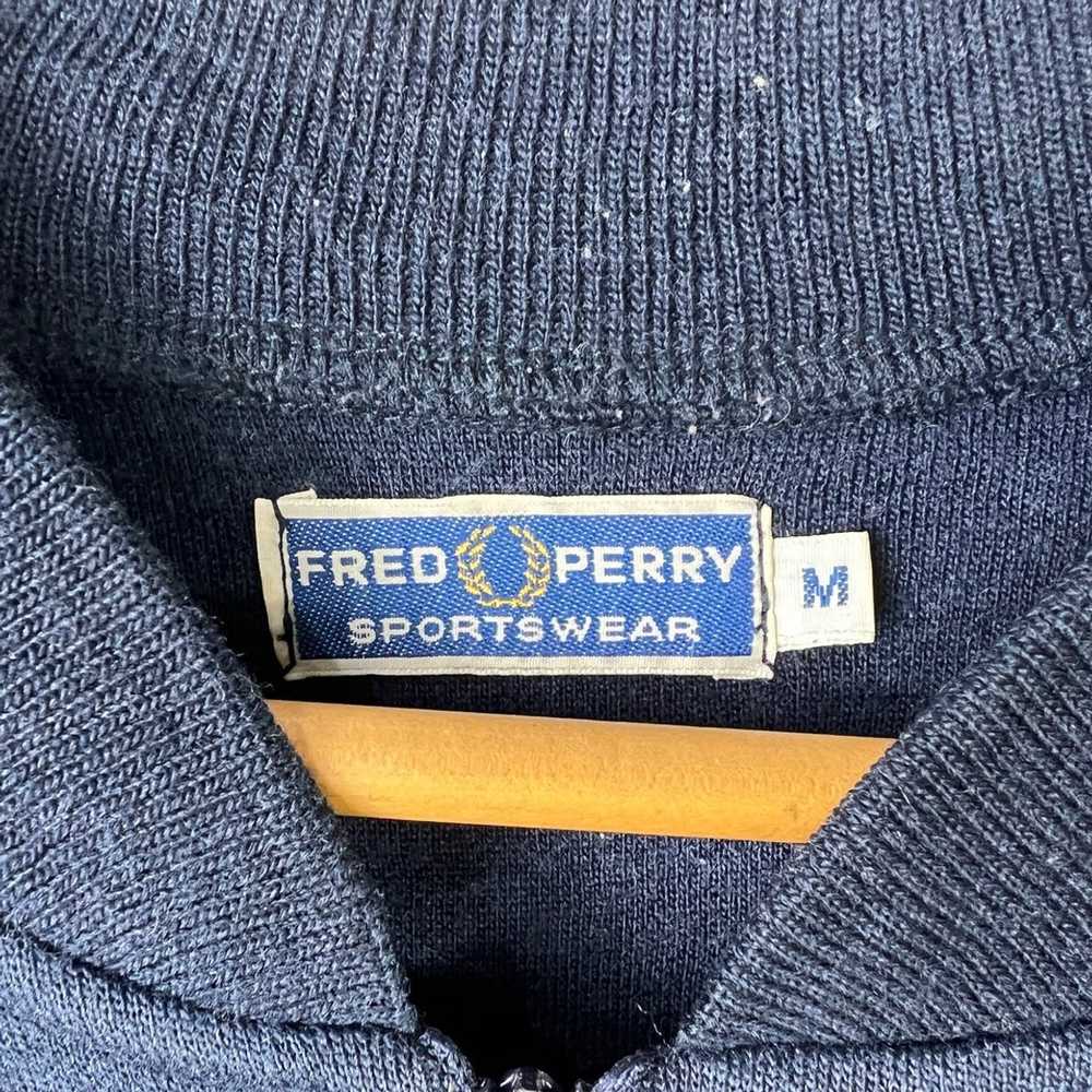 Fred Perry × Vintage Vtg 90s FRED PERRY Sweater J… - image 4