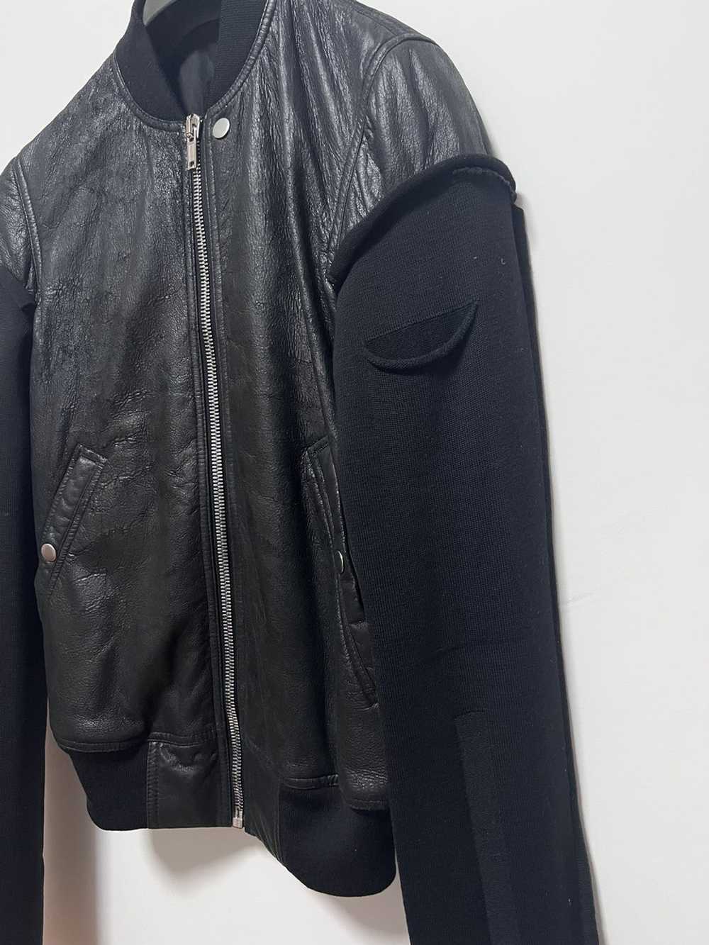 Rick Owens Rick Owens Sisyphus F/W 18 Leather Jer… - image 3