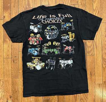 Band Tees × Rock Tees × Vintage Vintage Life Is F… - image 1