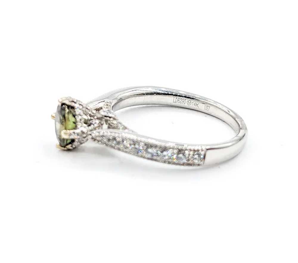 Natural Alexandrite & Diamond Fashion Ring - image 10