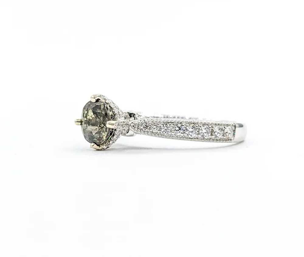 Natural Alexandrite & Diamond Fashion Ring - image 12