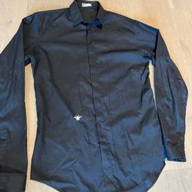 【DIOR】BEE ワイシャツ Men's Shirt with Bee Jewel | DIOR | 24S